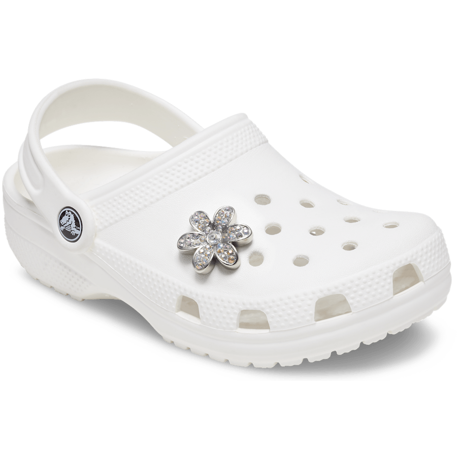 Crocs For Sale | Silver Mnchrm Daisy 1 Jibbitz™ charms
