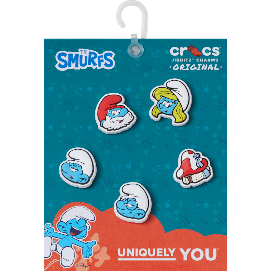 Crocs Outlet | Smurfs 5 Pack Jibbitz™ charms