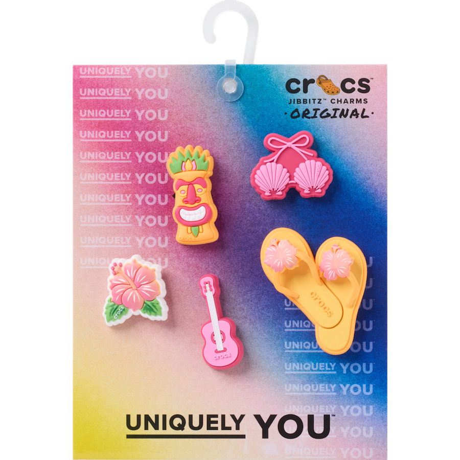 Crocs US | Tiki Vacation 5 Pack Jibbitz™ charms