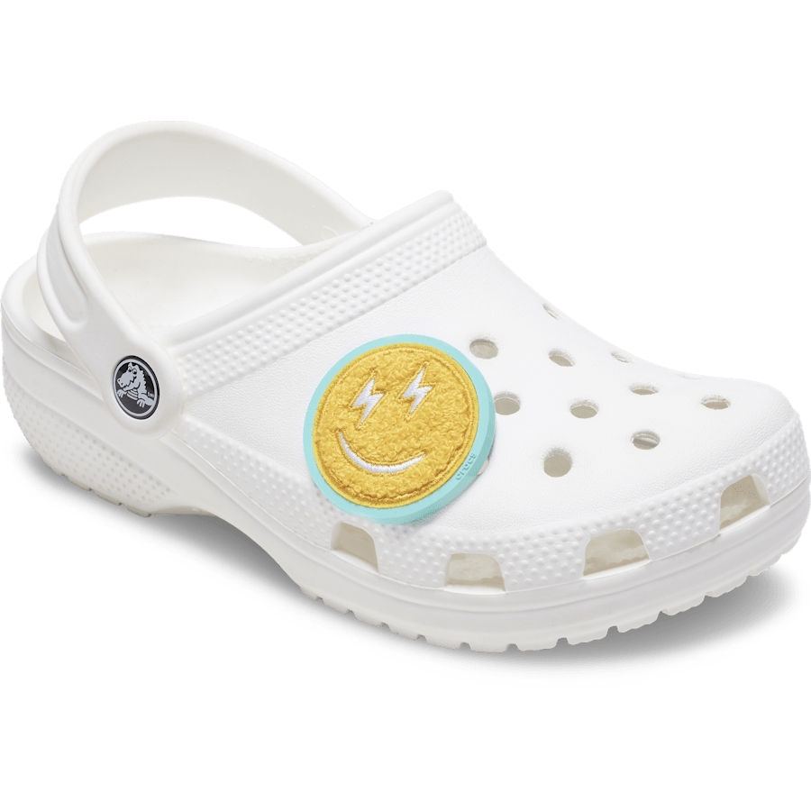 Crocs US | Mega Chenille Happy Face Jibbitz™ charms