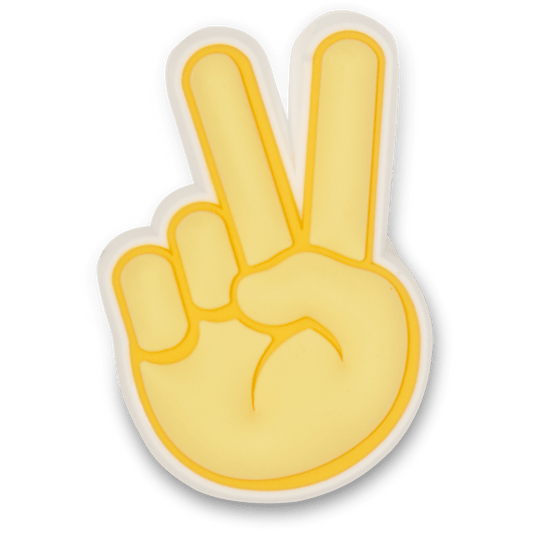 Crocs | Peace Hand Sign Jibbitz Shoe Charm