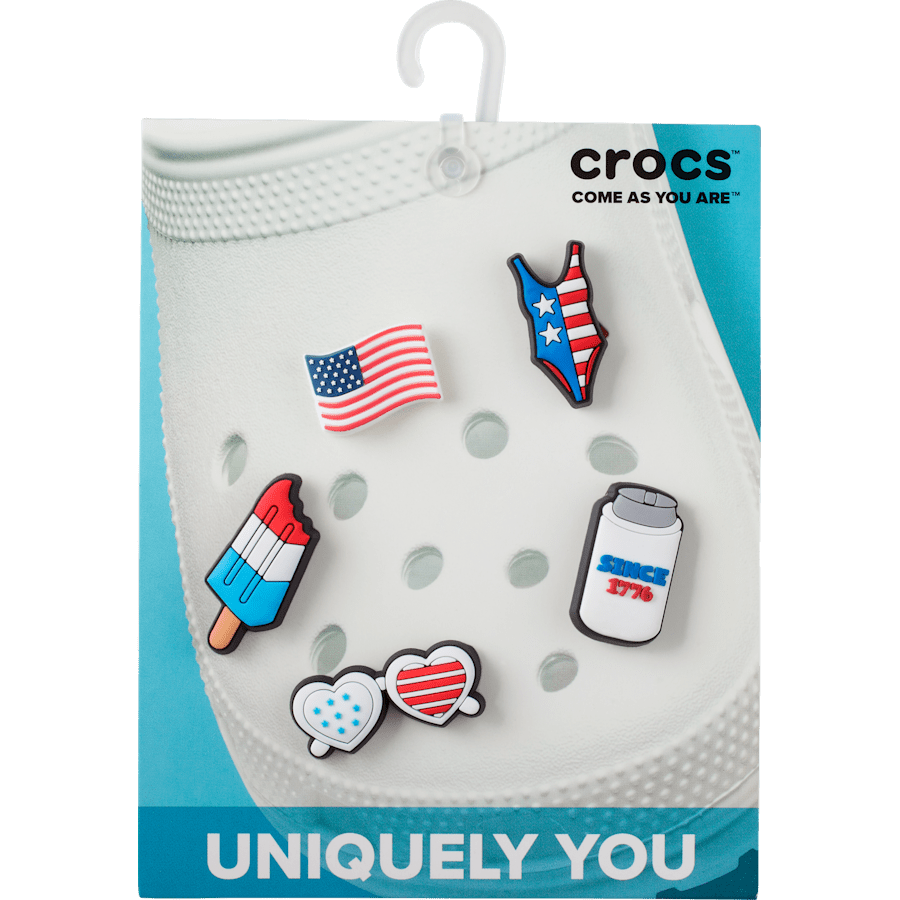 Crocs | USA 5 Pack Jibbitz Shoe Charm
