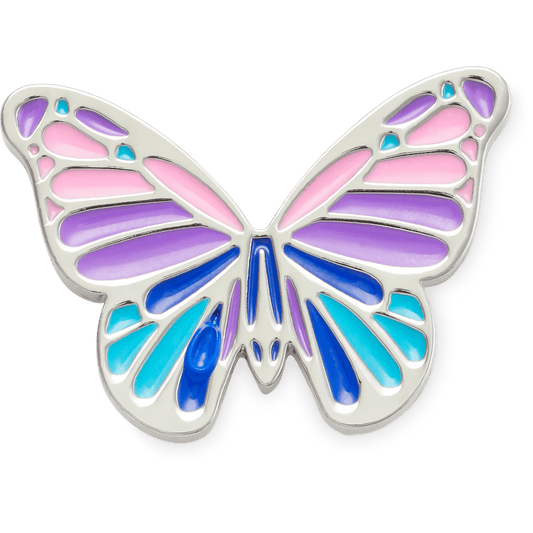 Crocs Outlet | Multi Purple Butterfly Jibbitz Shoe Charm