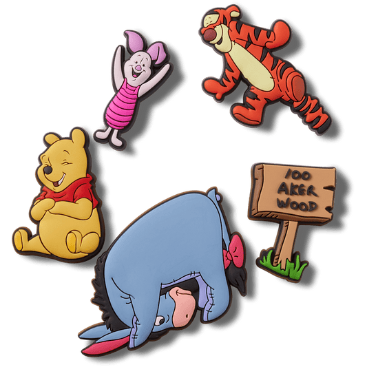 Crocs Outlet | Winnie The Pooh 5 Pack Jibbitz™ charms