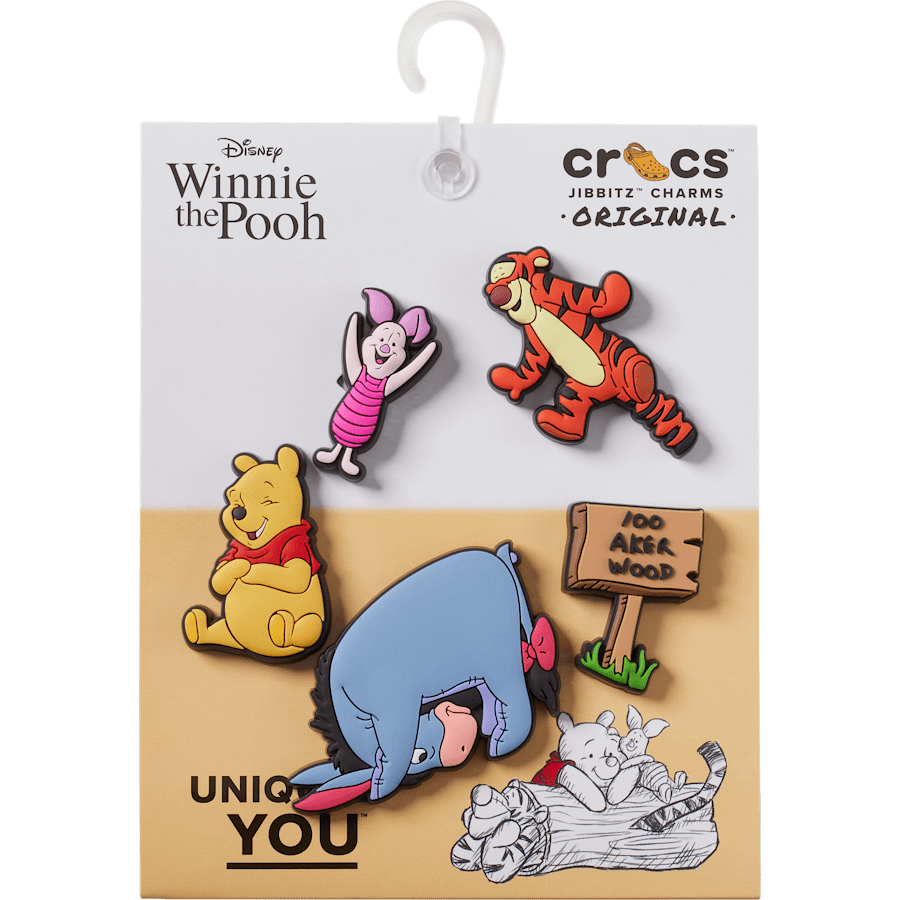 Crocs Outlet | Winnie The Pooh 5 Pack Jibbitz™ charms