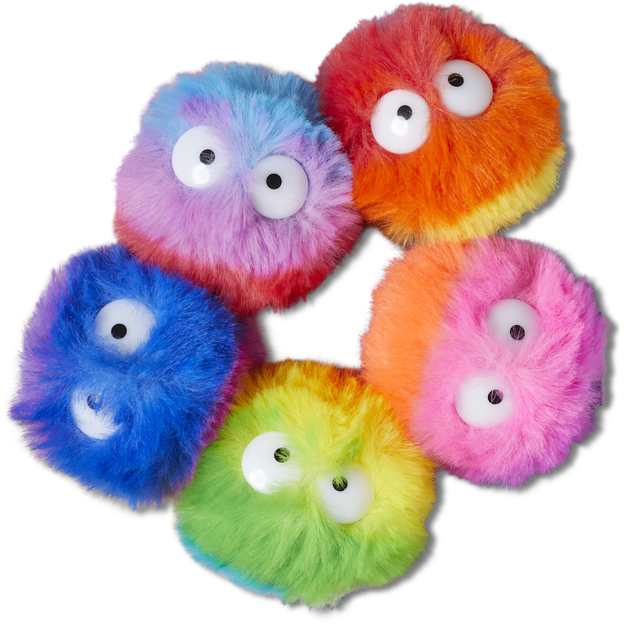 Crocs US | FuzzyPuffCharacters5Pack Jibbitz Shoe Charm