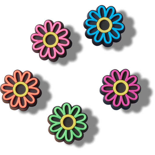 Crocs Discount | Lights Up Daisy 5 Pack Jibbitz Shoe Charm
