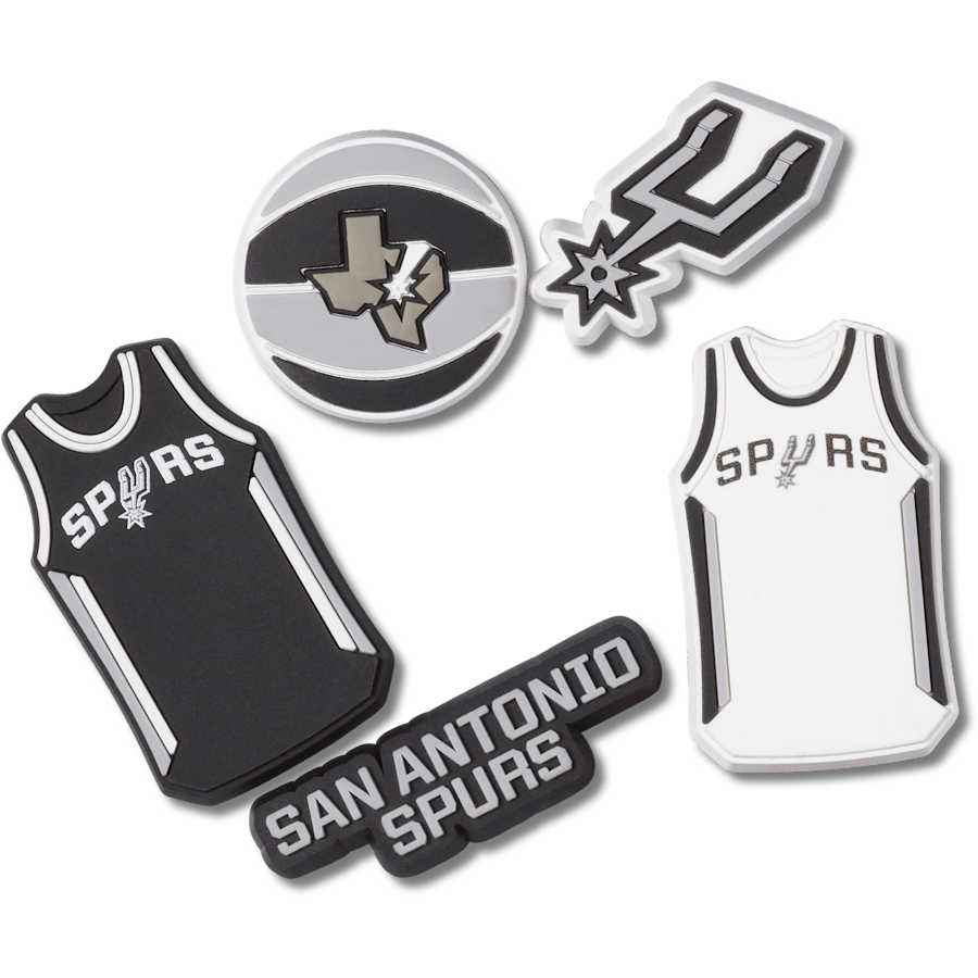 Crocs Sale | NBA San Antonio Spurs 5 Pack Jibbitz™ charms