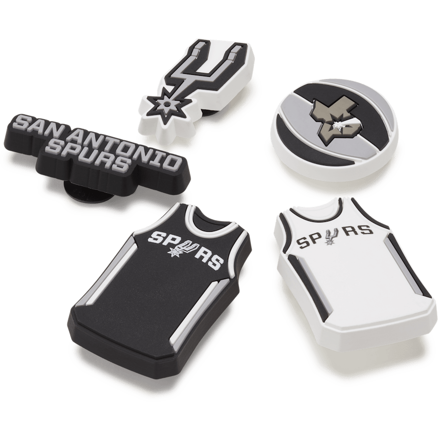 Crocs Sale | NBA San Antonio Spurs 5 Pack Jibbitz™ charms