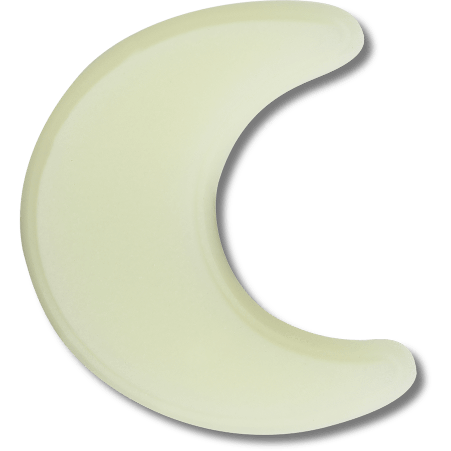Crocs New | Glow In The Dark Crescent Moon Jibbitz™ charms