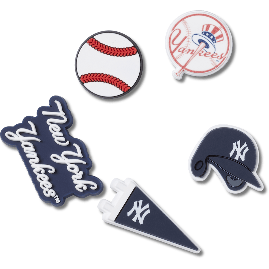 Crocs US | MLB New York Yankees 5 Pack Jibbitz™ charms