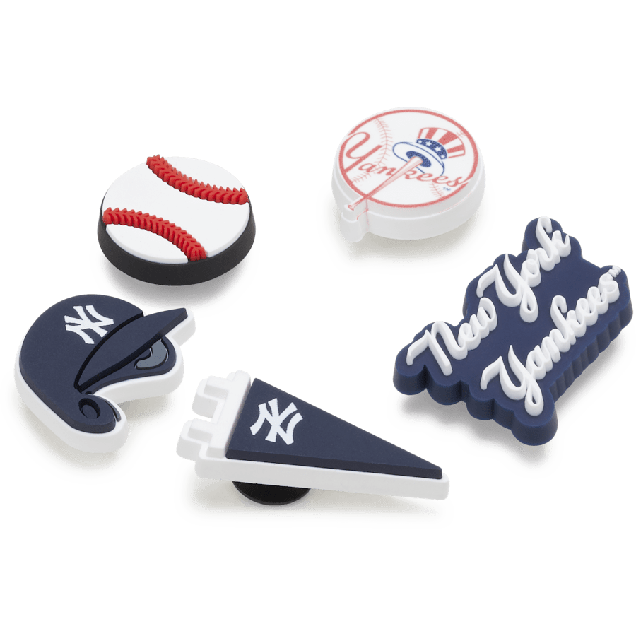 Crocs US | MLB New York Yankees 5 Pack Jibbitz™ charms