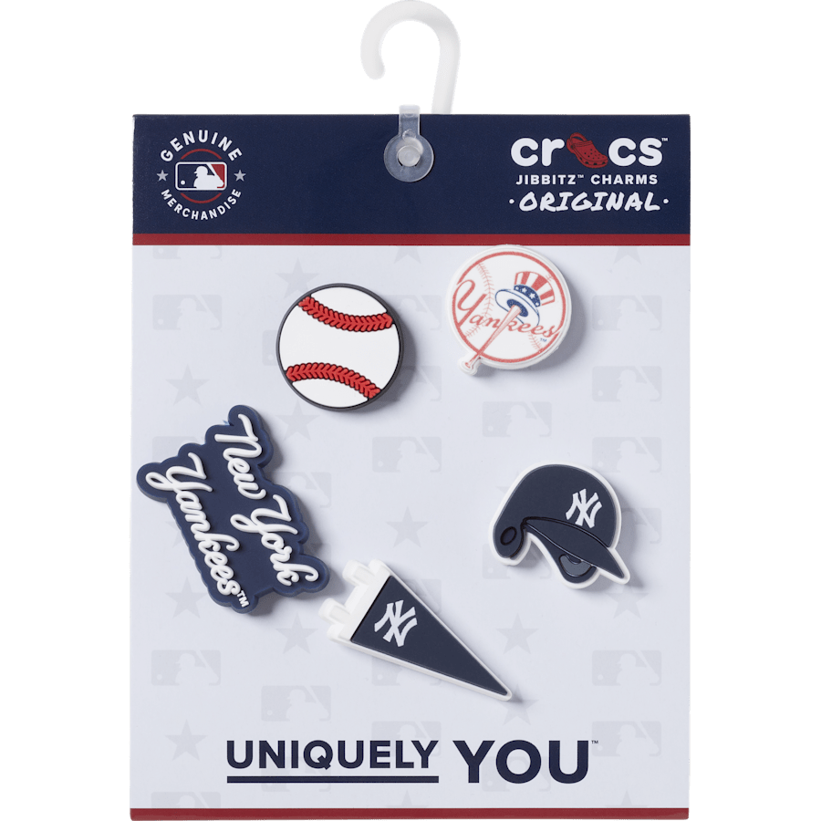 Crocs US | MLB New York Yankees 5 Pack Jibbitz™ charms