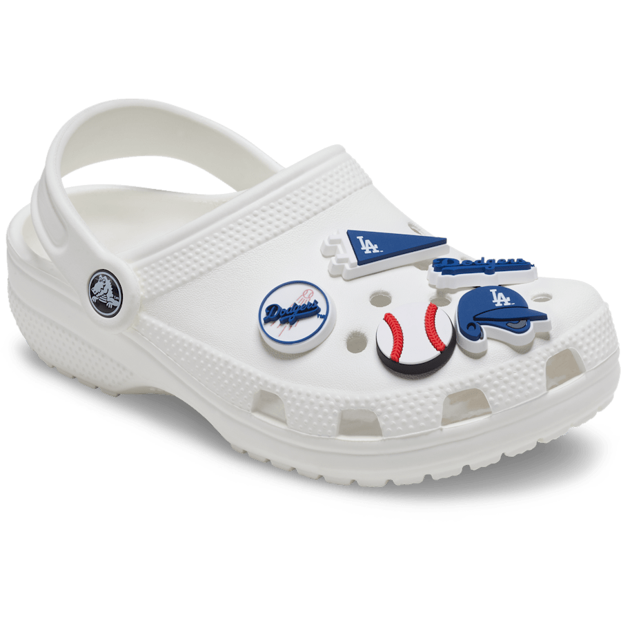 Crocs New | MLB Los Angeles Dodgers 5pck Jibbitz™ charms