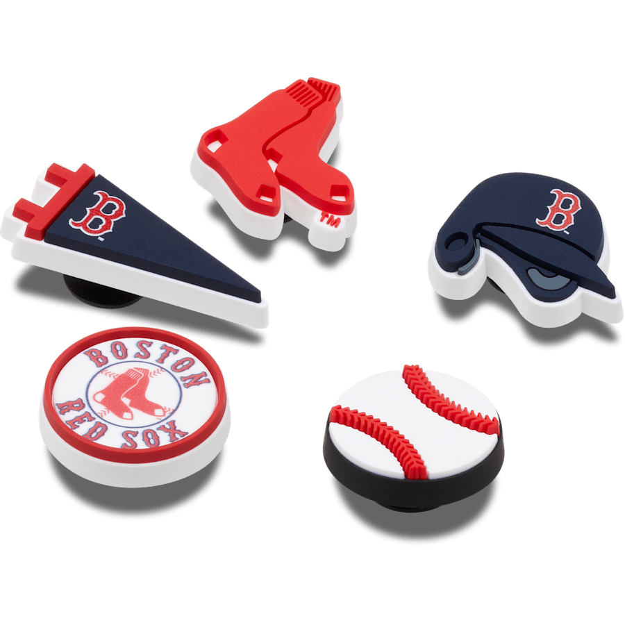 Crocs Discount | MLB Boston Red Sox 5pck Jibbitz™ charms