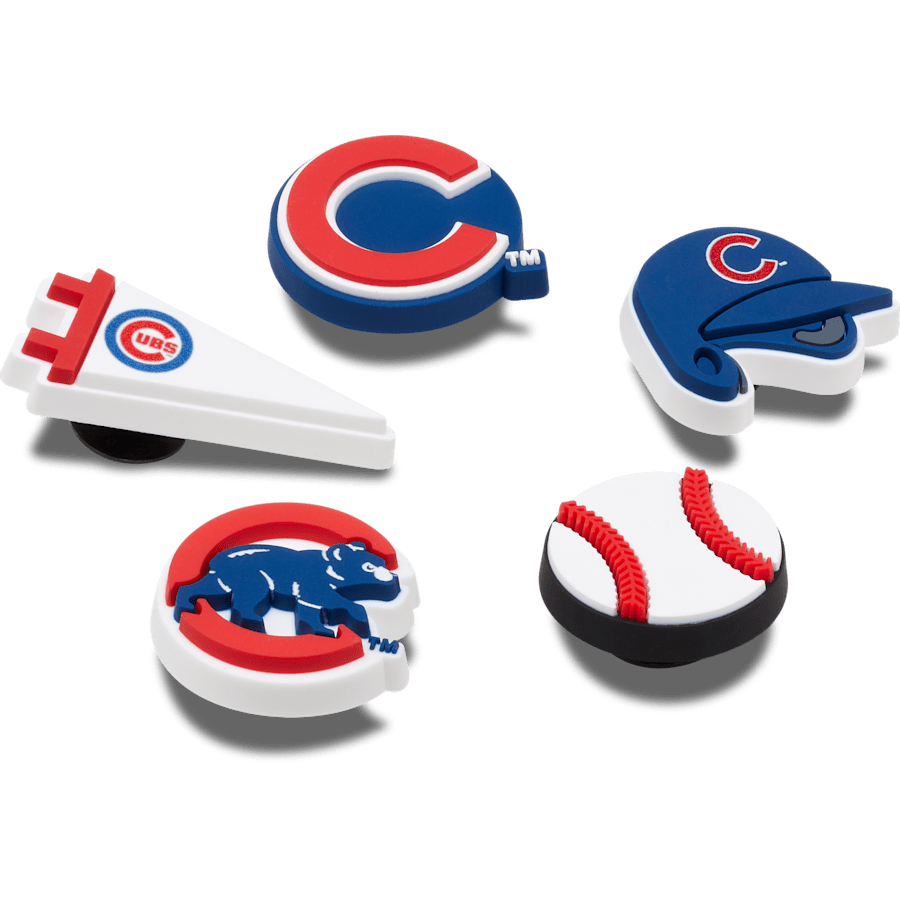 Crocs For Sale | MLB Chicago Cubs 5pck Jibbitz™ charms