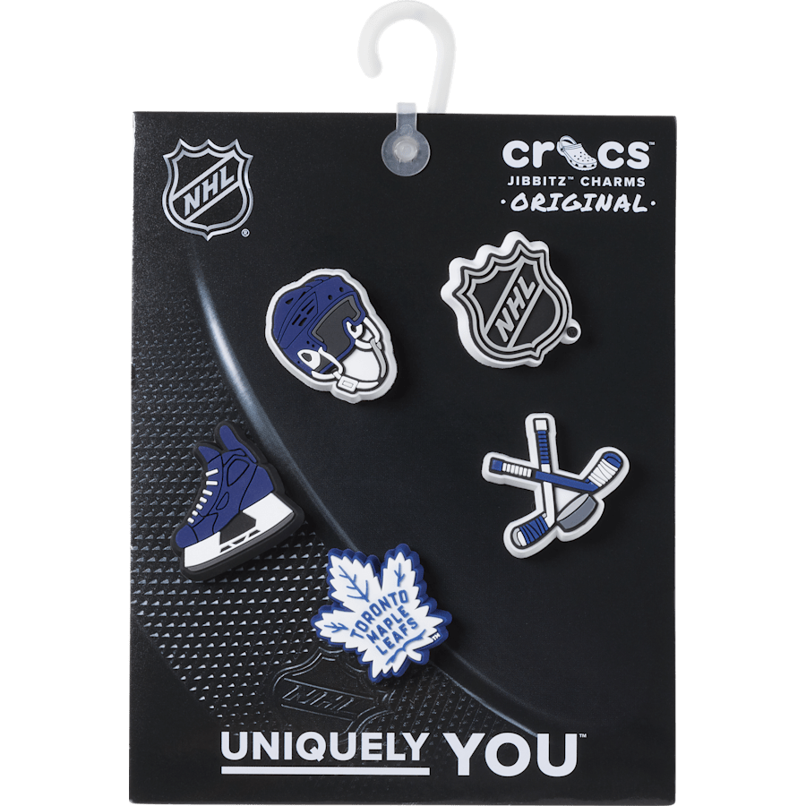 Crocs Outlet | NHL® Toronto Maple Leafs® 5 Pack Jibbitz™ charms