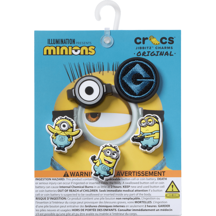 Crocs | Minions 5 Pack Jibbitz™ charms