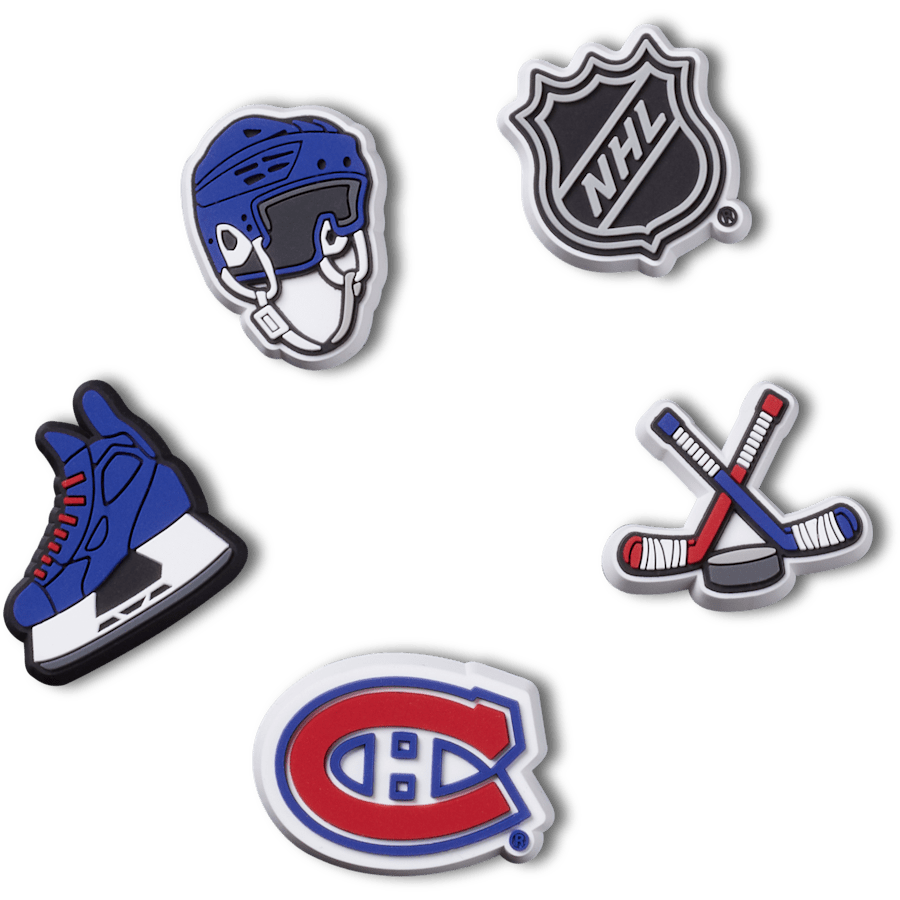 Crocs New | NHL® Montreal Canadiens® 5 Pack Jibbitz™ charms