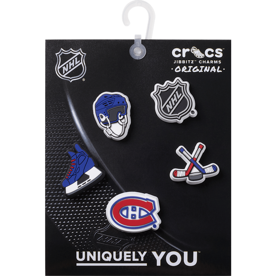 Crocs New | NHL® Montreal Canadiens® 5 Pack Jibbitz™ charms