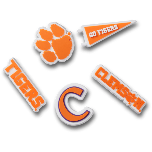 Crocs On sale | Clemson Univ 5 Pack Jibbitz™ charms