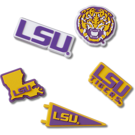 Crocs Sale | LSU 5 Pack Jibbitz™ charms