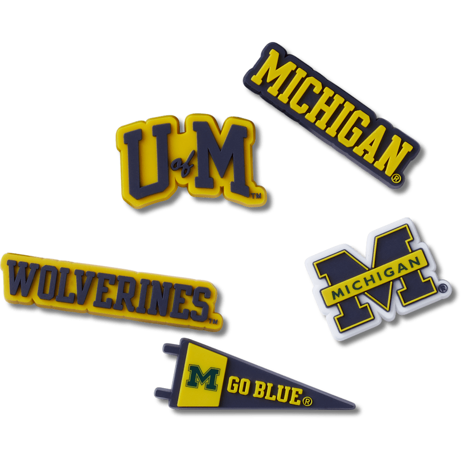 Crocs Outlet | University of Michigan 5 Pack Jibbitz™ charms