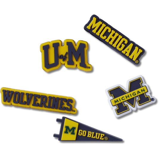 Crocs Outlet | University of Michigan 5 Pack Jibbitz™ charms