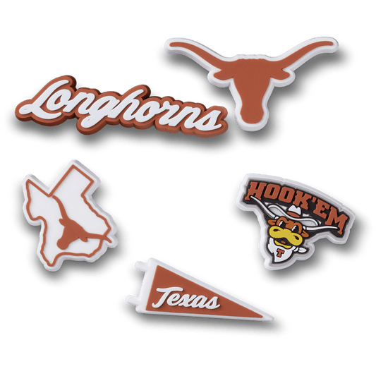 Crocs New | University of Texas 5 Pack Jibbitz™ charms