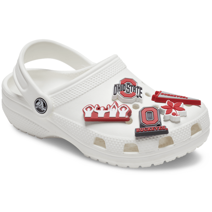 Crocs Discount | Ohio State University 5 Pack Jibbitz™ charms