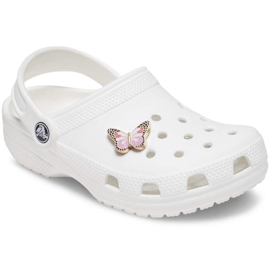 Crocs For Sale | Pink Elevated Colorful Butterfly Jibbitz™ charms