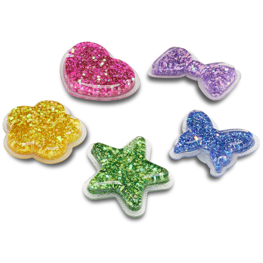 Crocs Online | UV Changing Squish 5 Pack Jibbitz™ charms