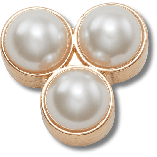 Crocs New | Triple Pearl Jibbitz™ charms