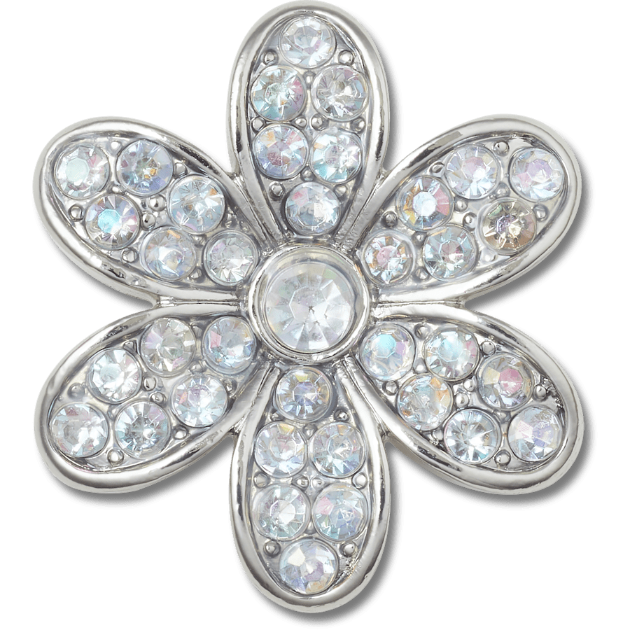 Crocs For Sale | Silver Mnchrm Daisy 1 Jibbitz™ charms