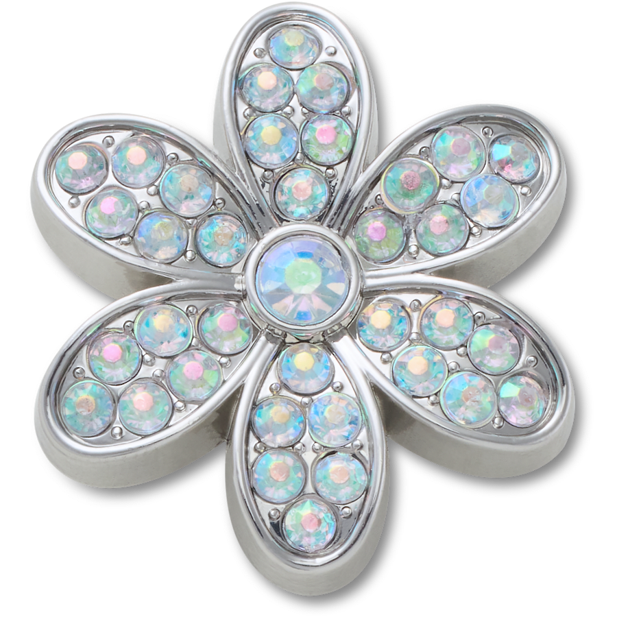 Crocs For Sale | Silver Mnchrm Daisy 1 Jibbitz™ charms