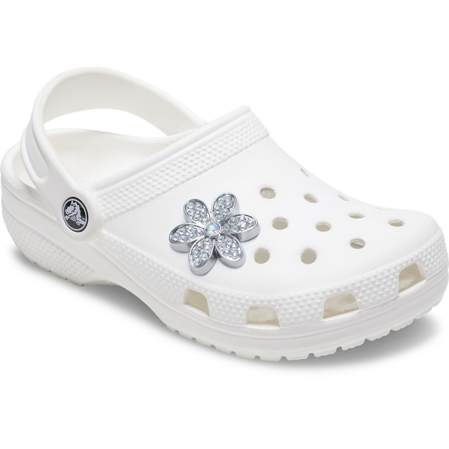 Crocs For Sale | Silver Mnchrm Daisy 1 Jibbitz™ charms