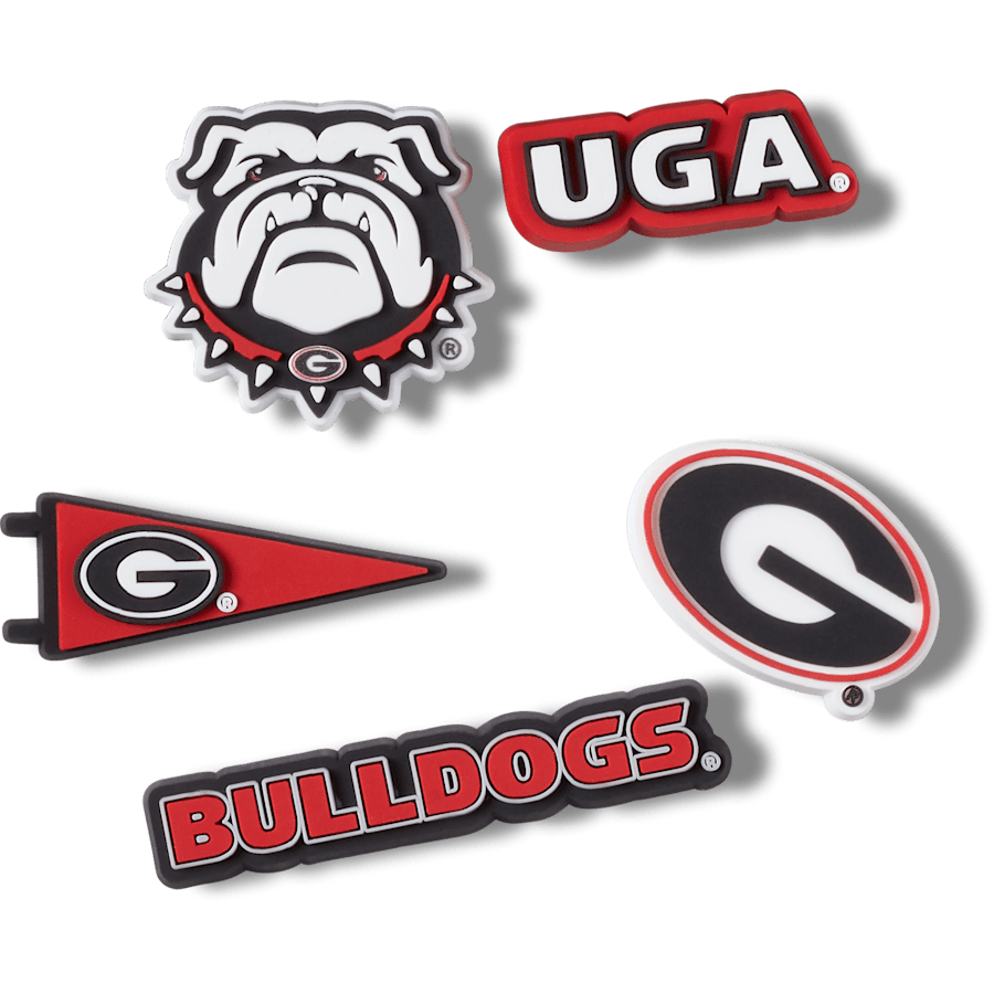 Crocs US | University of Georgia 5 Pack Jibbitz™ charms