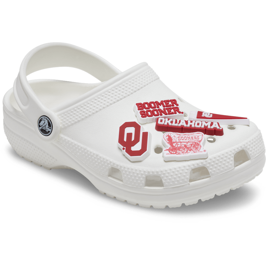 Crocs New | Univ of Oklahoma 5 Pack Jibbitz™ charms