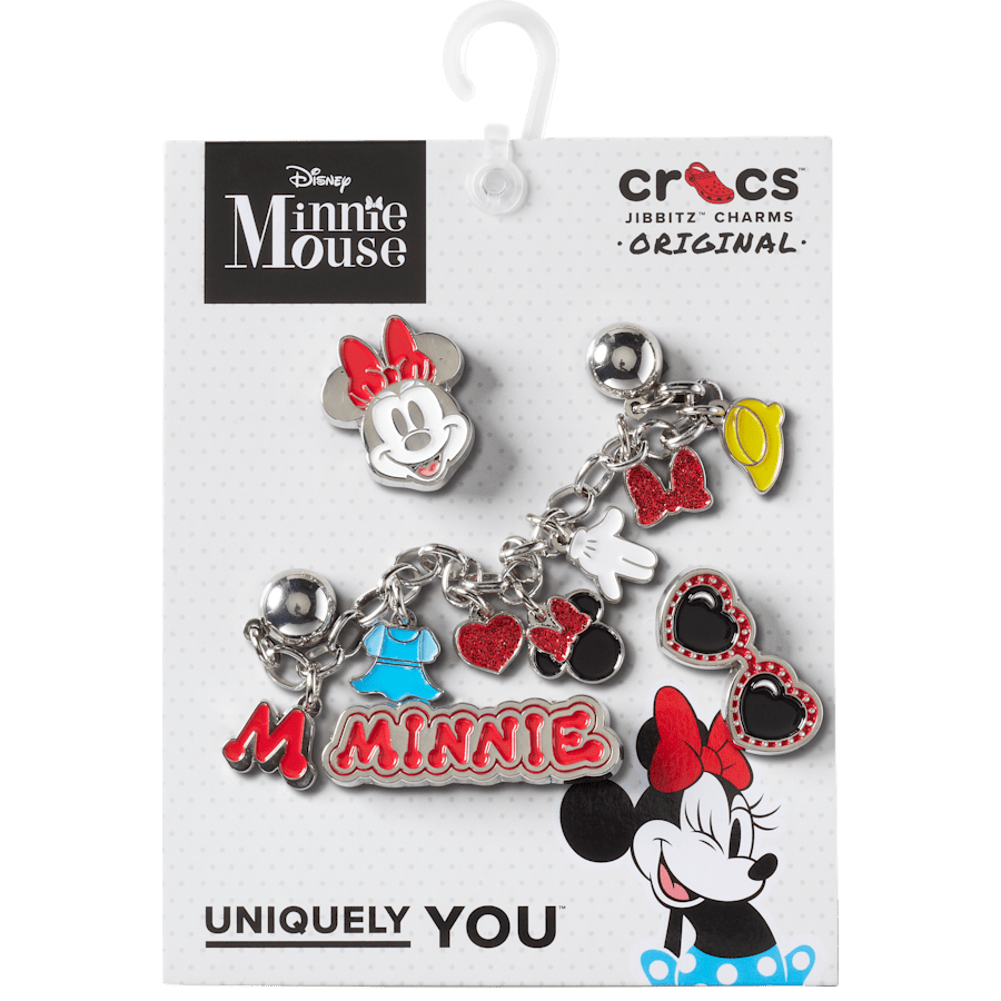 Crocs Online | Minnie Mouse 5 Pack Jibbitz™ charms