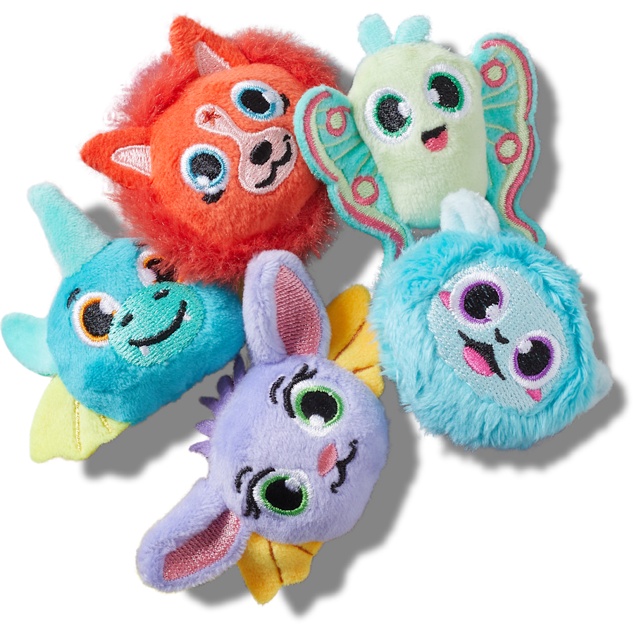 Crocs Online | Fuzzy Fantasy Animals 5 Pack Jibbitz™ charms