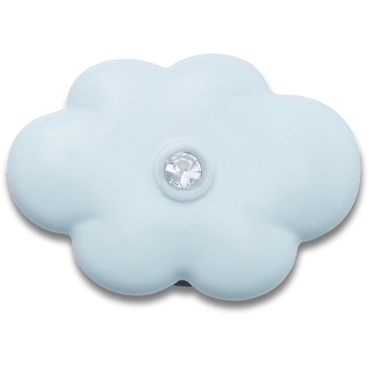 Crocs Outlet | Blue Flower With Crystal Jibbitz™ charms