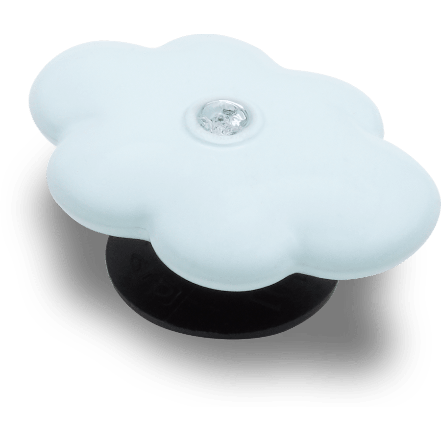 Crocs Outlet | Blue Flower With Crystal Jibbitz™ charms