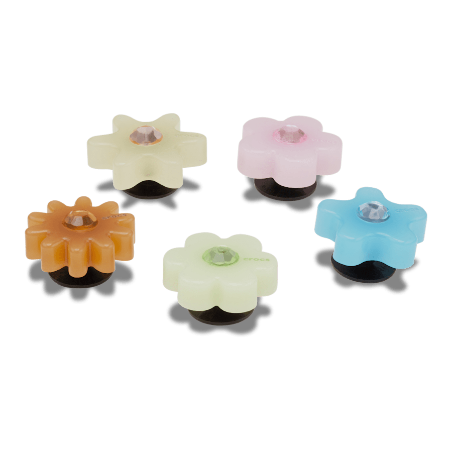 Crocs For Sale | Enlighten Flower 5 Pack Jibbitz™ charms