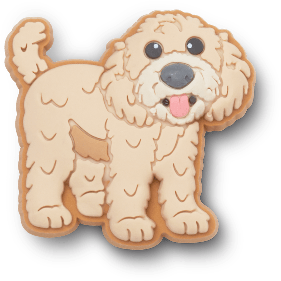Crocs Discount | b'Golden Doodle Puppy Jibbitz Shoe Charm'