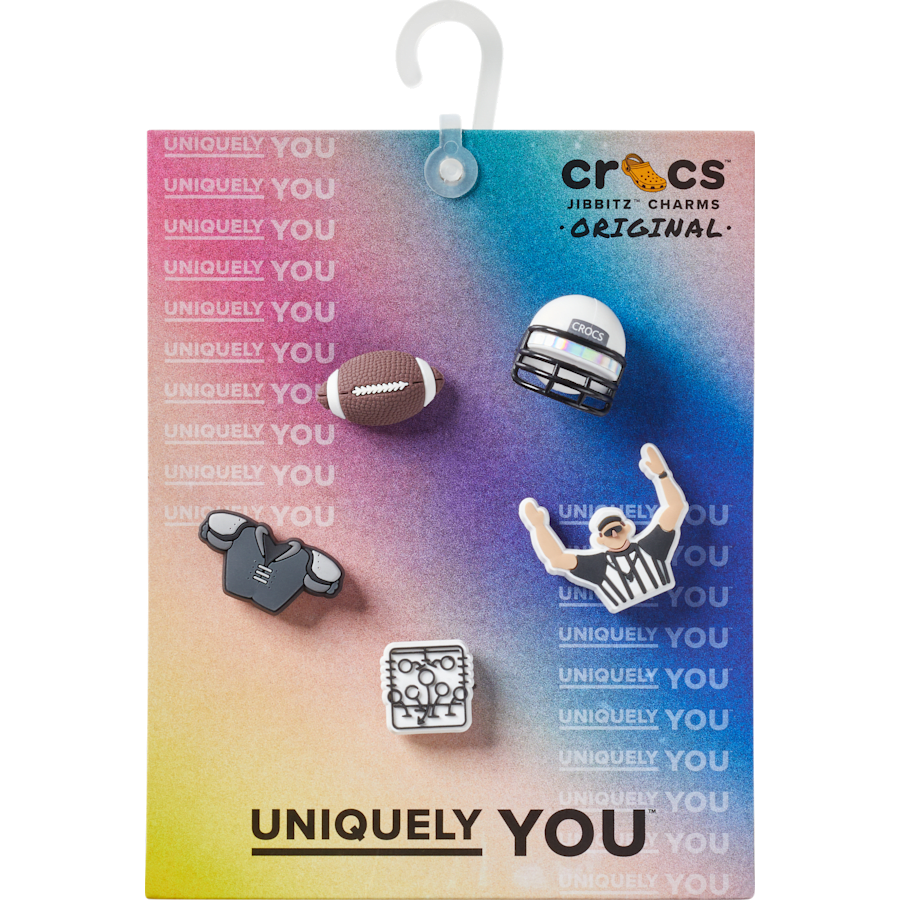 Crocs | Football Team 5 Pack Jibbitz™ charms