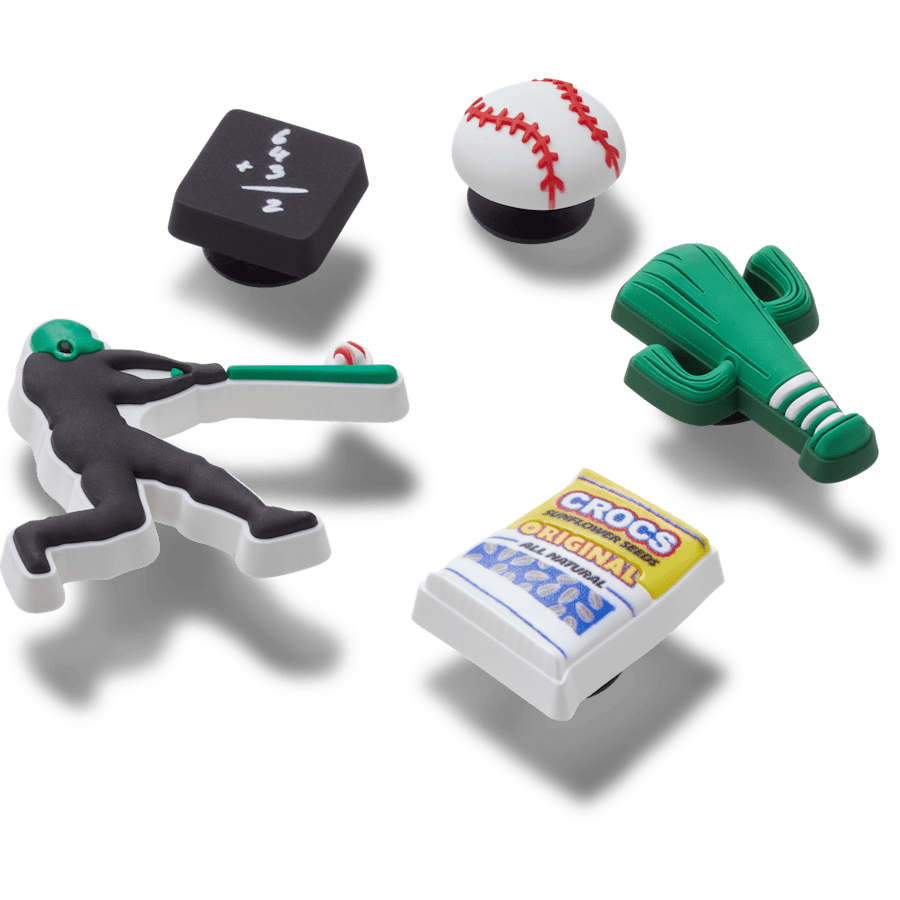 Crocs Discount | Baseball Team 5 Pack Jibbitz™ charms