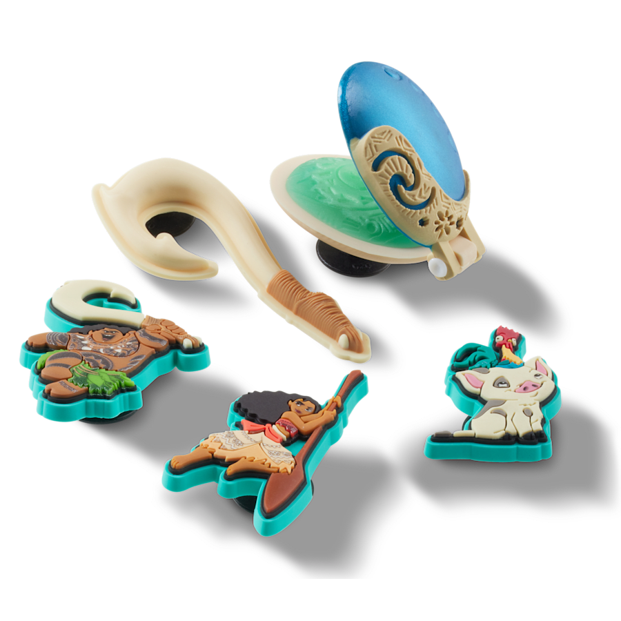 Crocs New | Disney Moana 5 Pack Jibbitz™ charms