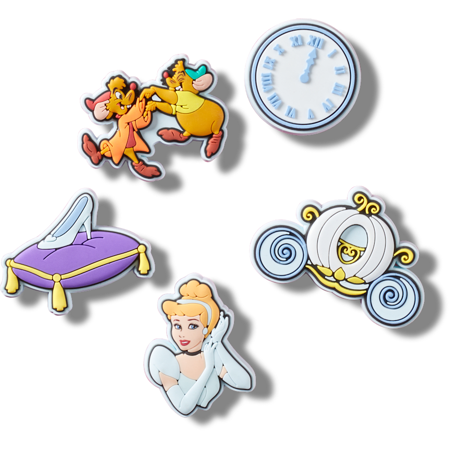 Crocs Online | Cinderella 5 Pack Jibbitz™ charms