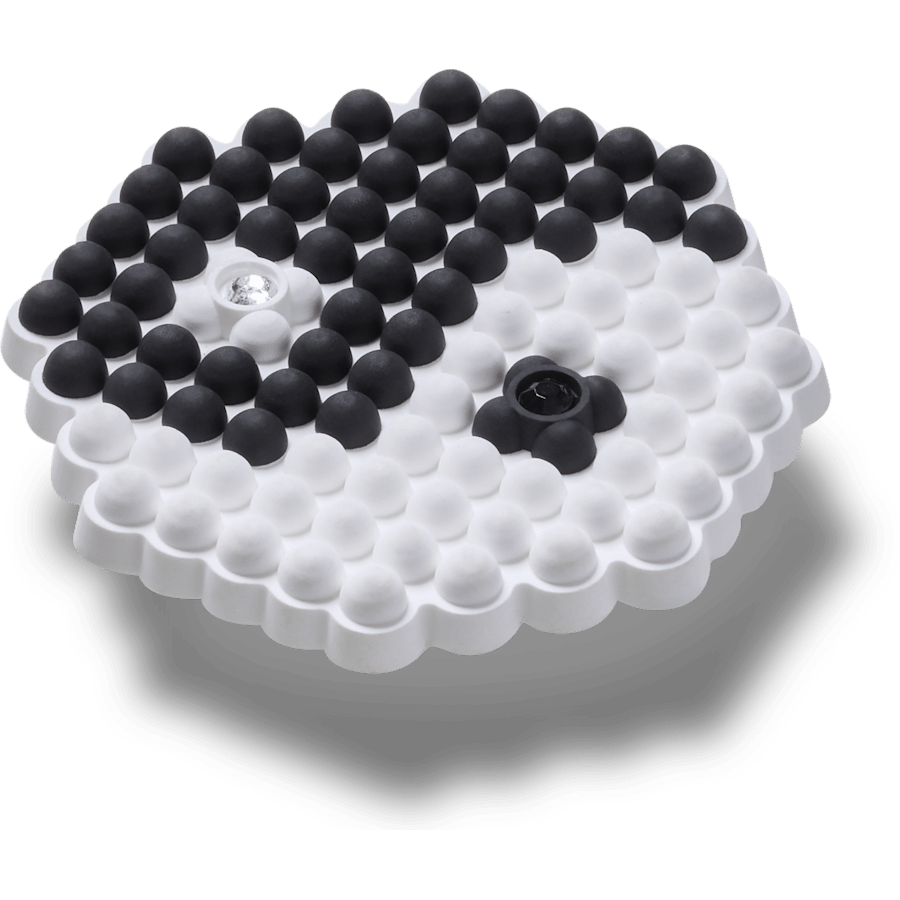 Crocs US | Beaded Ying and Yang Jibbitz™ charms