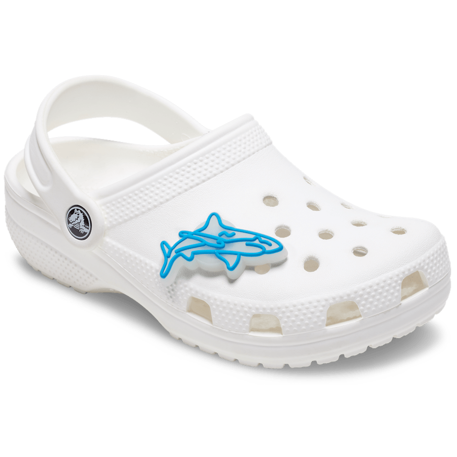 Crocs For Sale | Lights Up Shark Jibbitz™ charms